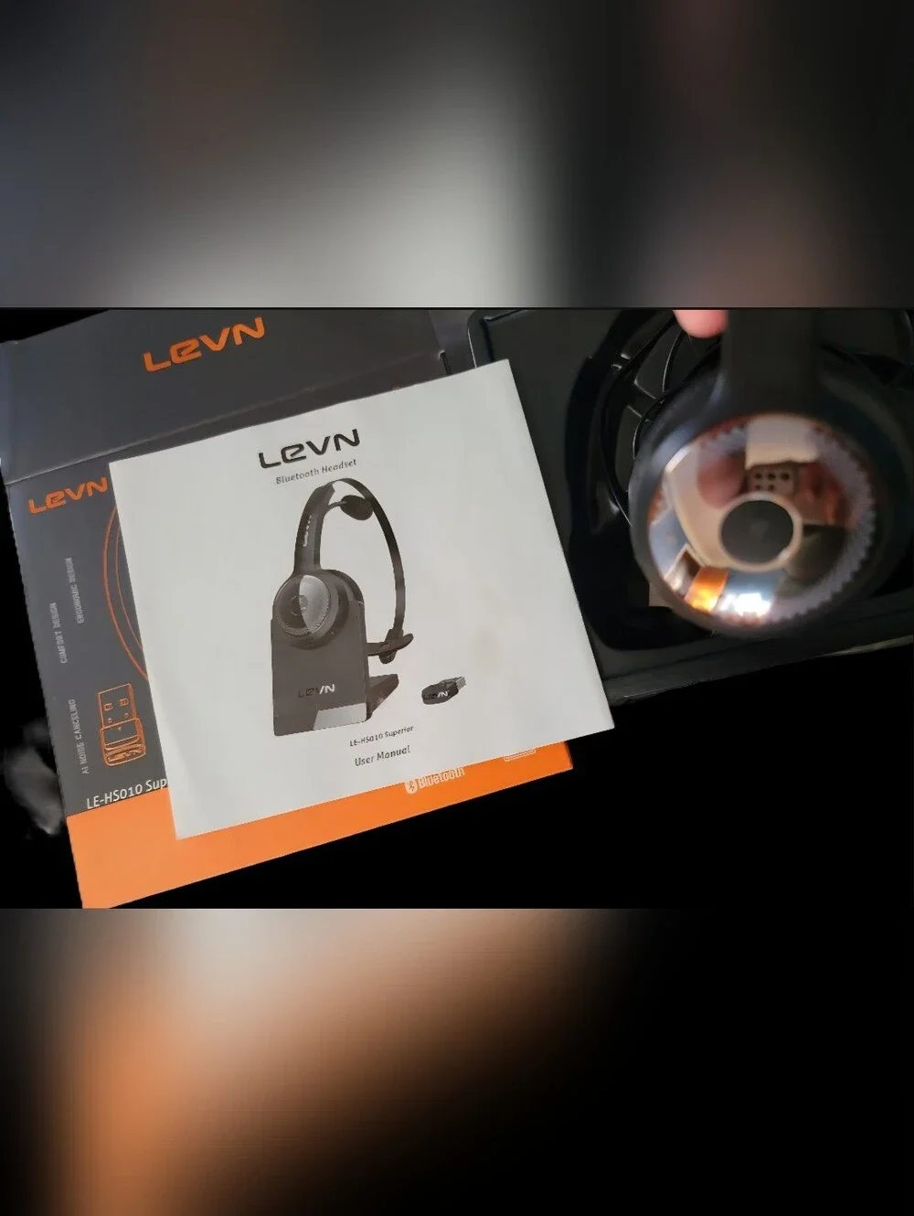 Levn Bluetooth Headset — Wireless On-Ear Headphones